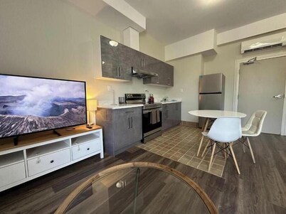 Deluxe One-Bedroom Apartment with City View