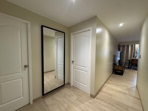 Appartement Deluxe, vue ville | Coin séjour