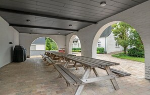 Outdoor dining - Awesome apartment in Nimtofte with WiFi (Nimtofte)