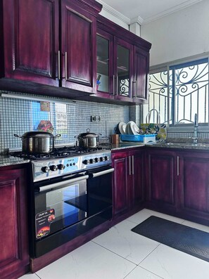 Microwave, oven, stovetop