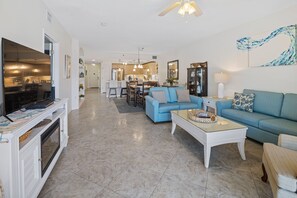 Smart TV - Oceanview Condo Steps to No-Drive Beach + Resort Amenities (New Smyrna Beach)