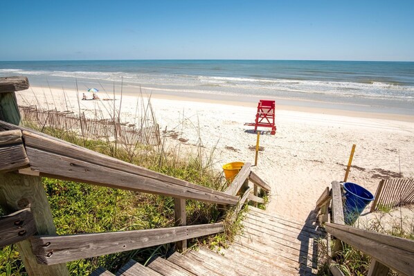 Beach nearby - Oceanview Condo Steps to No-Drive Beach + Resort Amenities (New Smyrna Beach)
