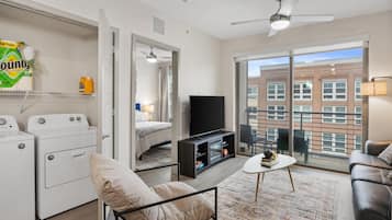 1 chambre, fer et planche Ă repasser, Wi-Fi, draps fournis