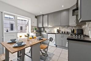 Microwave, oven, stovetop