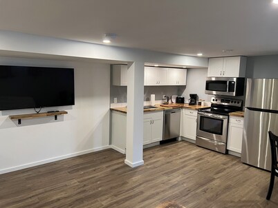 Your private suite awaits.Half a block from Gryro park. Quite safe area!