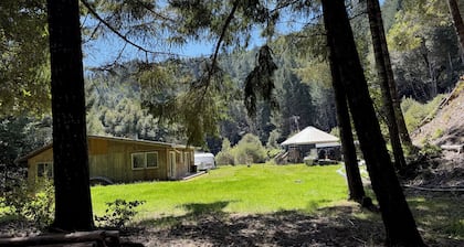 Mattole River Sancuary-2BR Cottage, Pet Friendly, Fast Wifi, Family Friendly