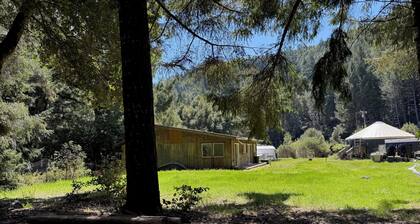 Mattole River Sancuary-2BR Cottage, Pet Friendly, Fast Wifi, Family Friendly