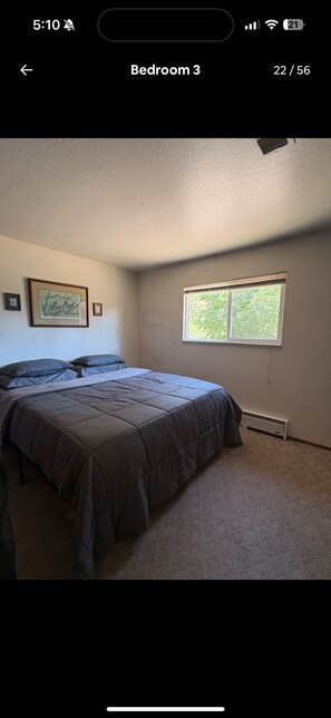 3 bedrooms, iron/ironing board, WiFi, bed sheets