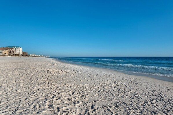 Beach nearby