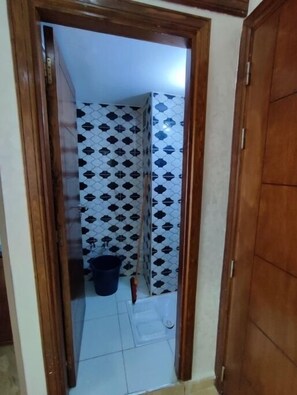 Towels, soap, toilet paper