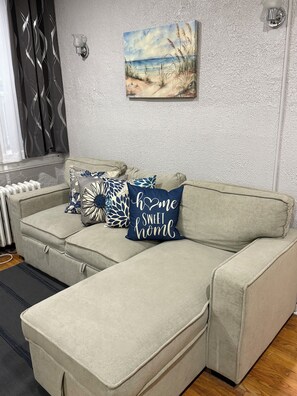 TV connectée, cheminée