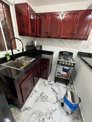 Microwave, stovetop
