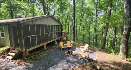 Charming 2-bedroom cabin in delightful New Market with AC