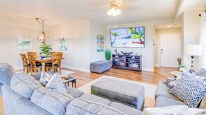 Smart TV, DVD player, books, printers