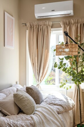 2 habitaciones, tabla de planchar con plancha y wifi 