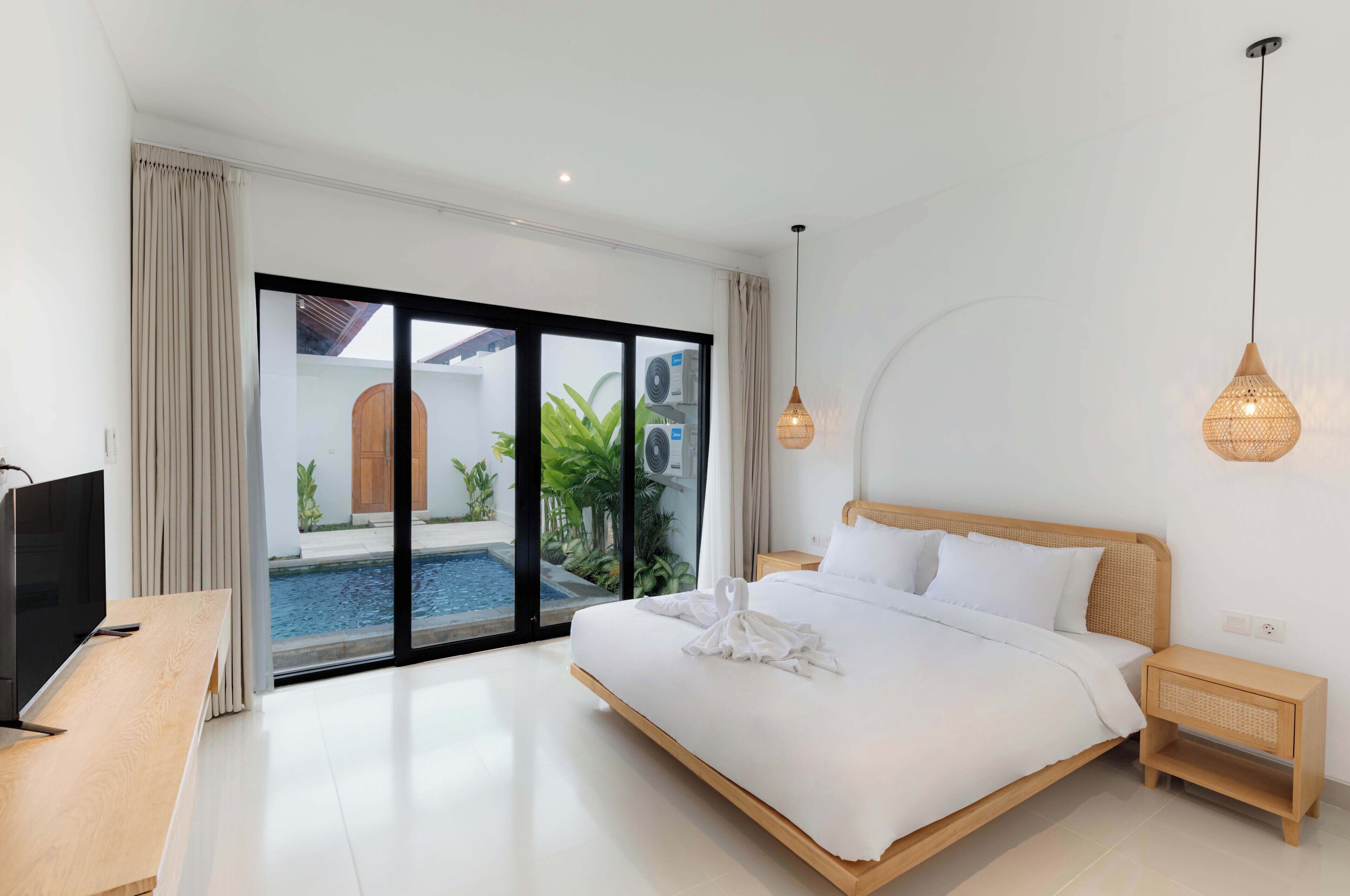 Wifi gratis y ropa de cama 