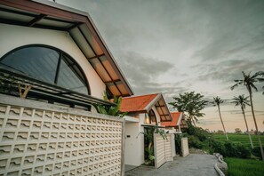 Façade de l’hébergement