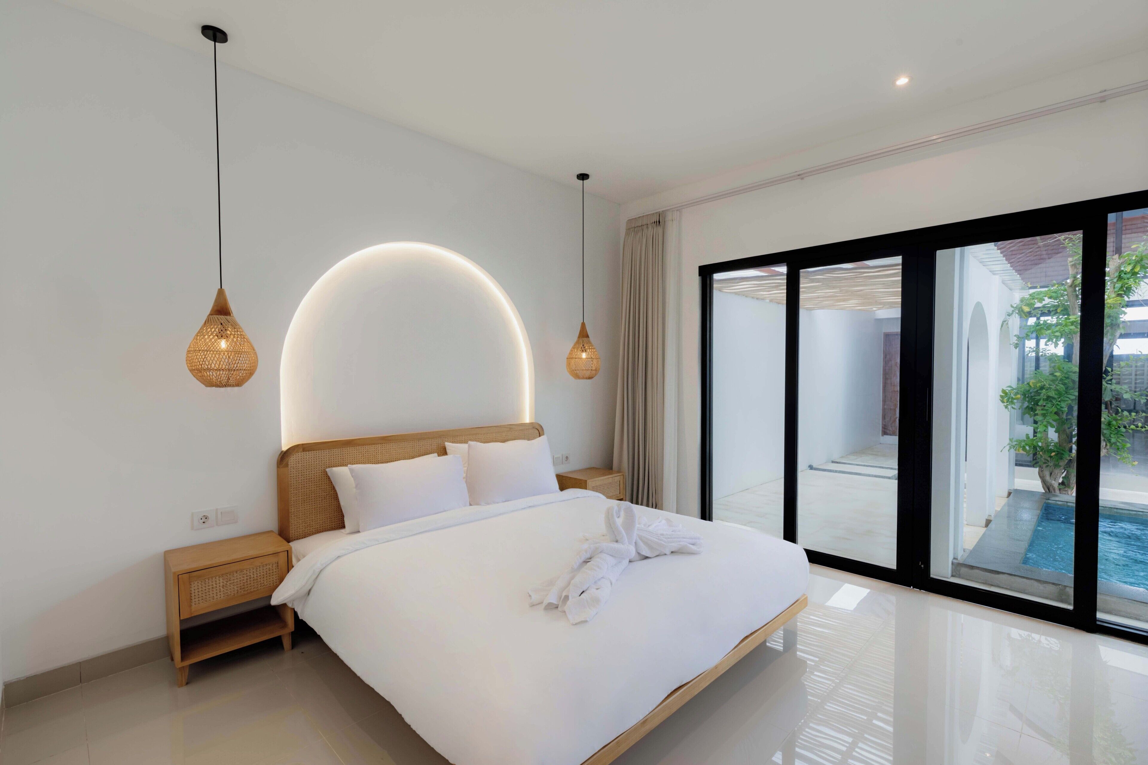 Comfort Villa, 2 Bedrooms, Private Pool | Free WiFi, bed sheets