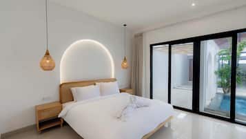 Comfort Villa, 2 Bedrooms, Private Pool | Free WiFi, bed sheets