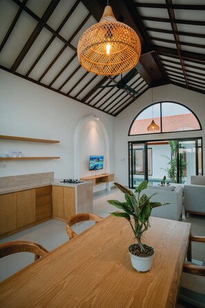 Villa, 2 Bedrooms, Private Pool | Living area