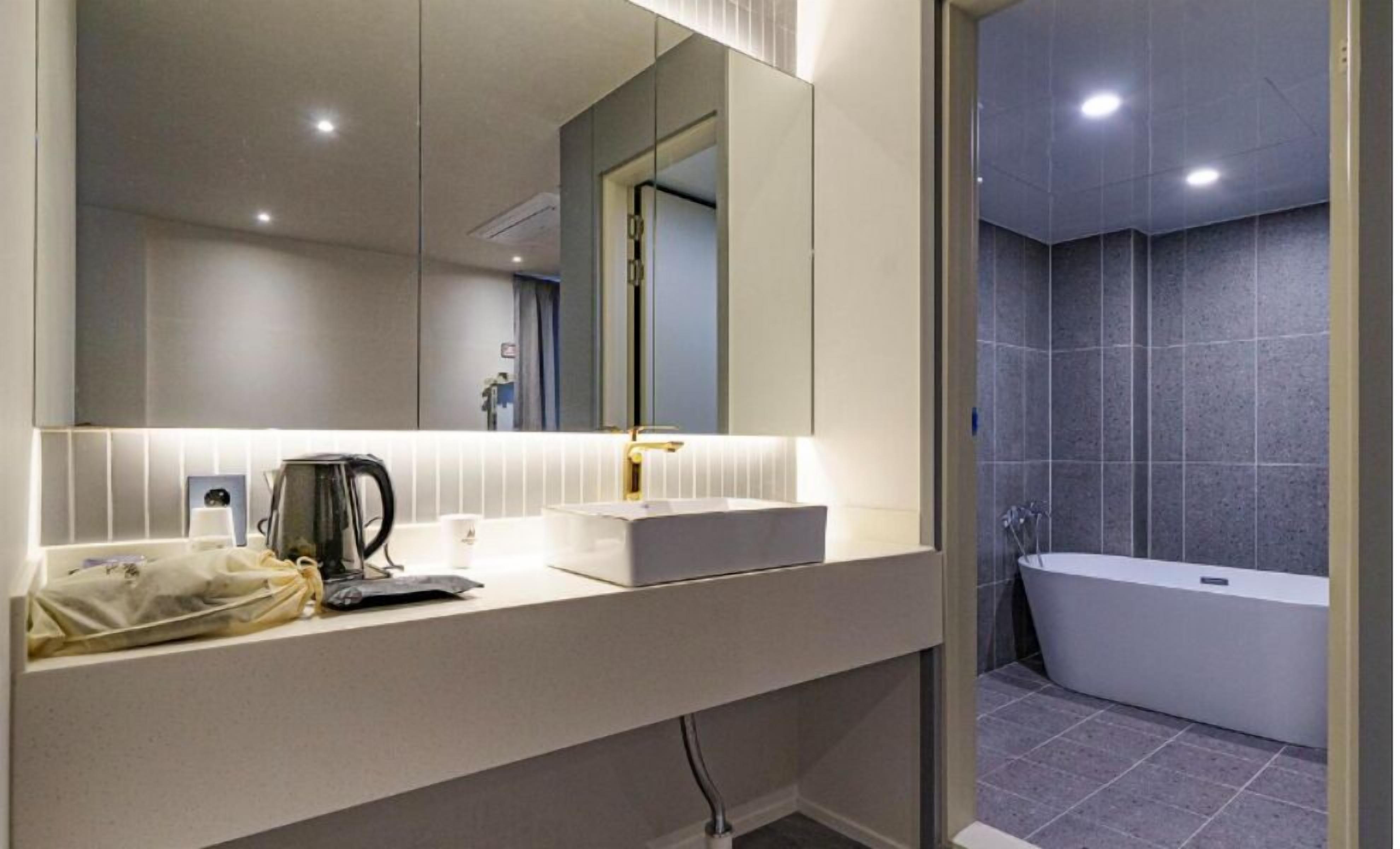 Club-Zimmer | Badezimmer