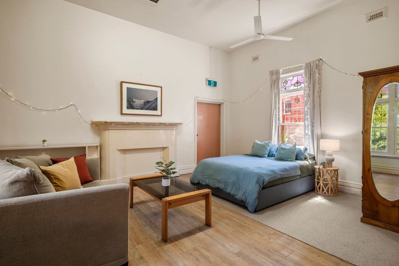 1 bedroom, desk, iron/ironing board, WiFi