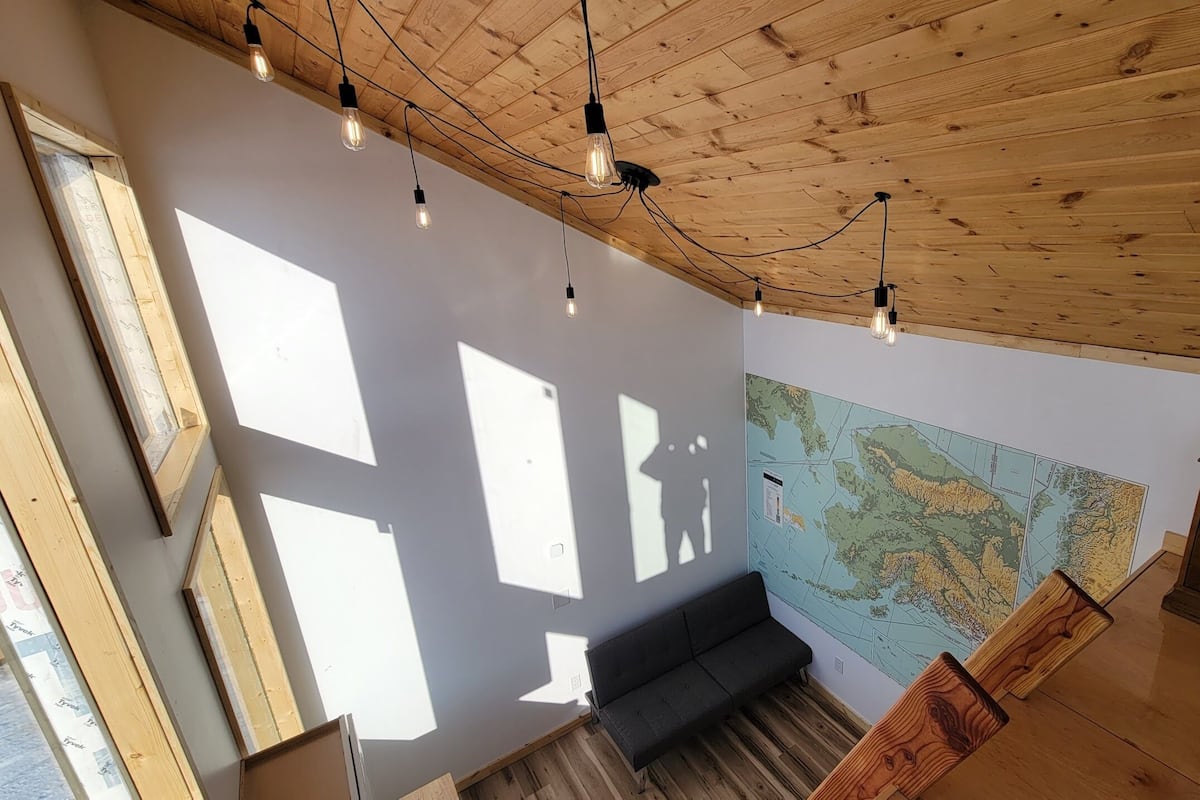 Stuga - utsikt mot resort | Gratis wi-fi och sängkläder
