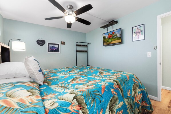 1 bedroom, iron/ironing board, free WiFi, bed sheets