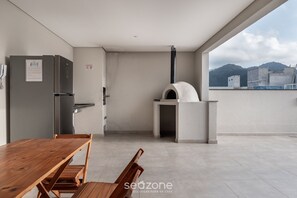 Outdoor dining - Apt With Barbecue 2 min From Tenorio Beach Cah014 (Ubatuba)