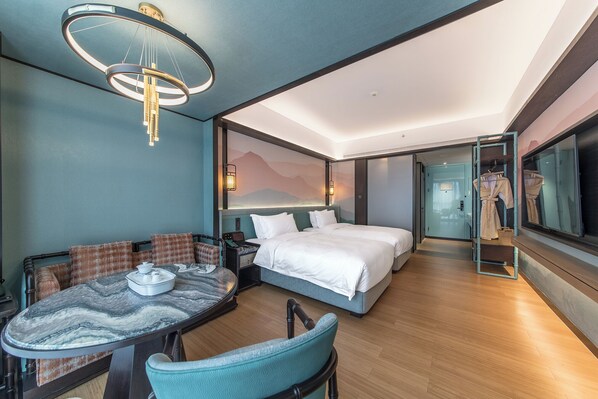 Signature Double Room, Multiple Beds, Non Smoking, City View | Premium bedding, down comforters, free minibar, in-room safe