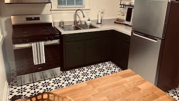 Microwave, oven, stovetop, paper towels