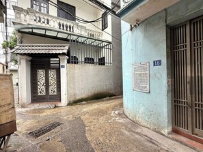 Entrada de la propiedad