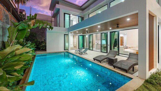 Villa, balkong | Balkong