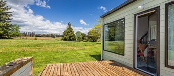 Cosy Ohakune retreat in park-like Turoa Alpine Village