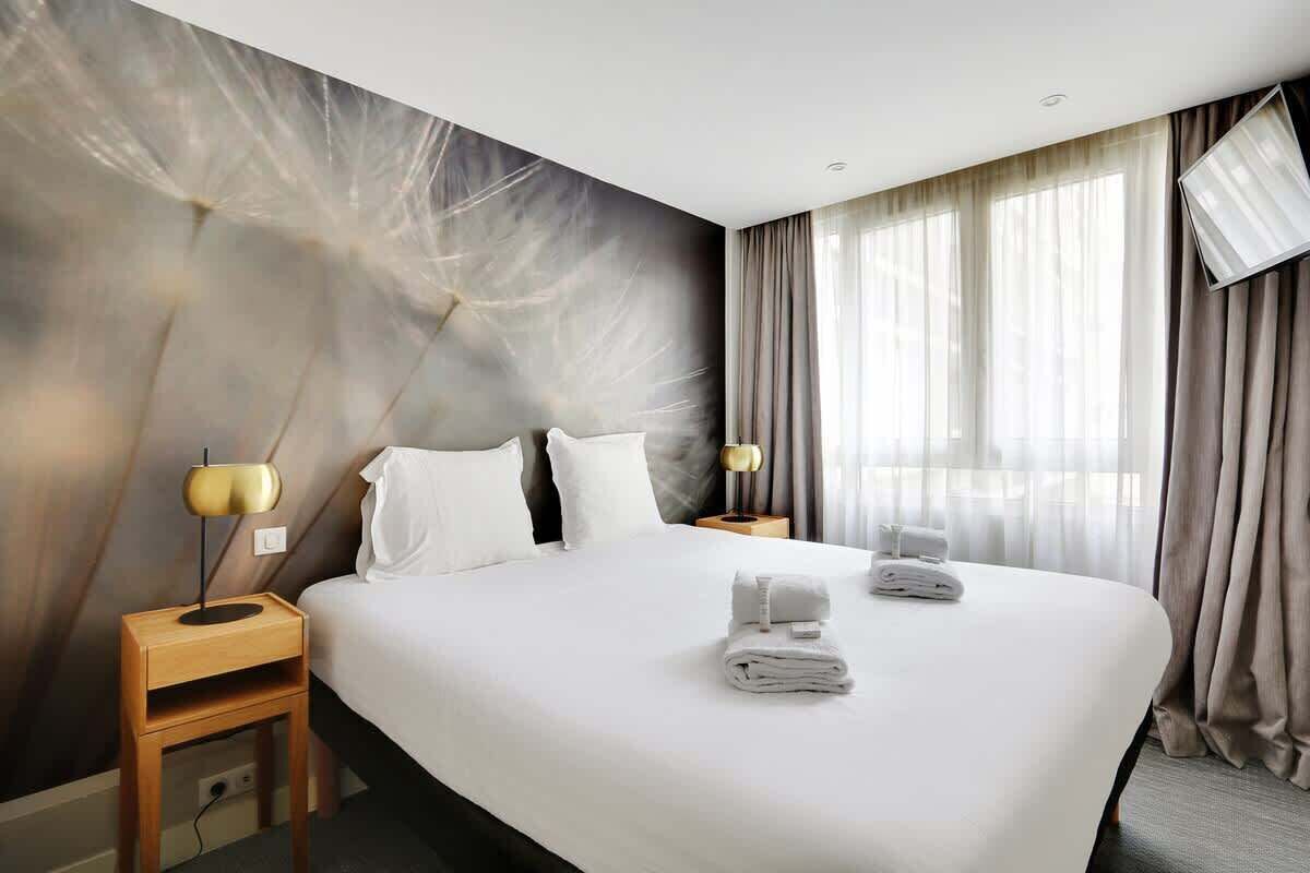 1 soverom, strykejern/-brett, wi-fi og sengetøy