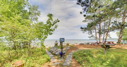 Private Beach! Year-Round Lake Superior Retreat