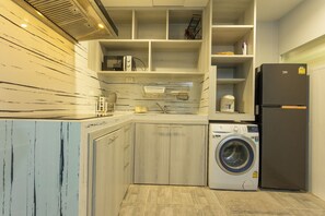 Villa, Patio | Private kitchen