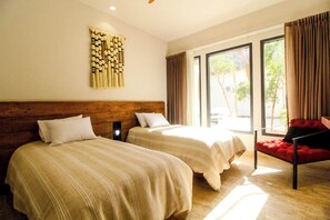 3 habitaciones, internet y ropa de cama 