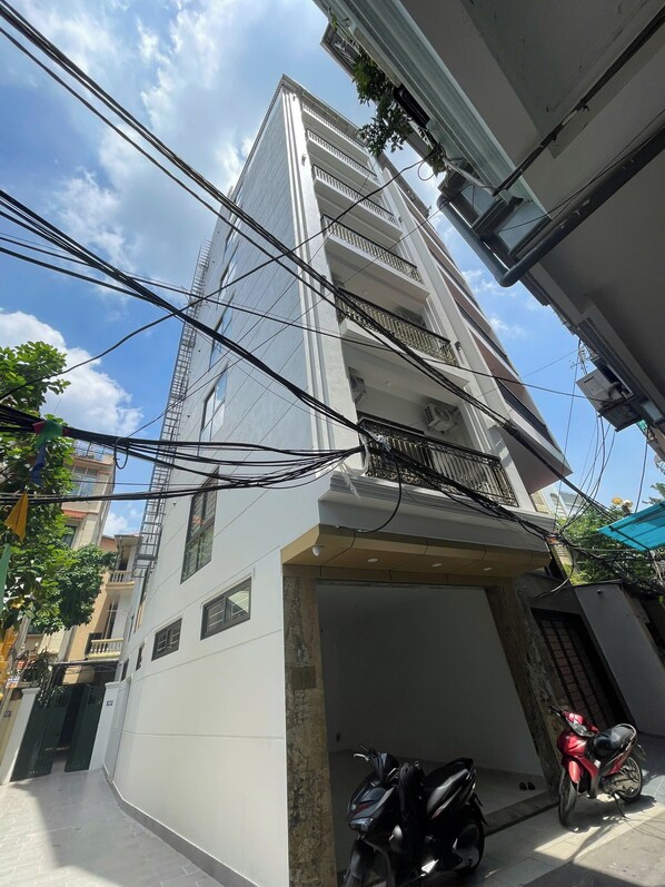 Mặt tiền nơi lưu trú