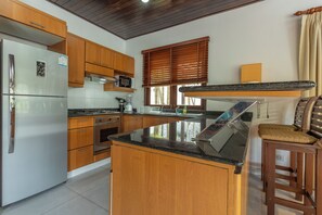 Villa, Patio | Private kitchen