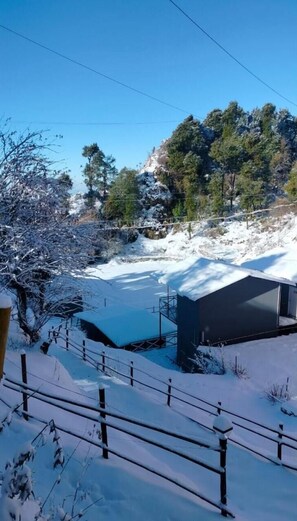 Voorkant van accommodatie