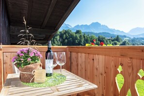 Comfort Apartment, 2 Bedrooms, Mountain View | Balcony view - Obermühlhof (Saalfelden am Steinernen Meer)