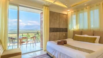 Luxe villa, balkon
