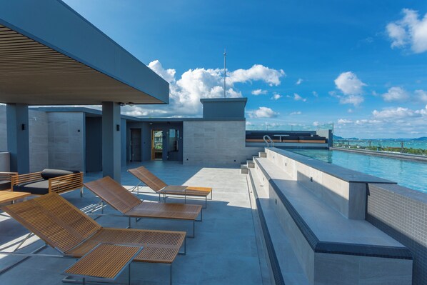 Terrasse sur le toit