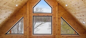 Grand Lakeview Luxury Log Cabin, Game room & Fire Pit, Near all baseball camps