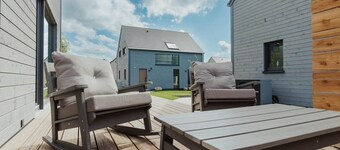 skandinavisch eingerichtetes Familienferienhaus