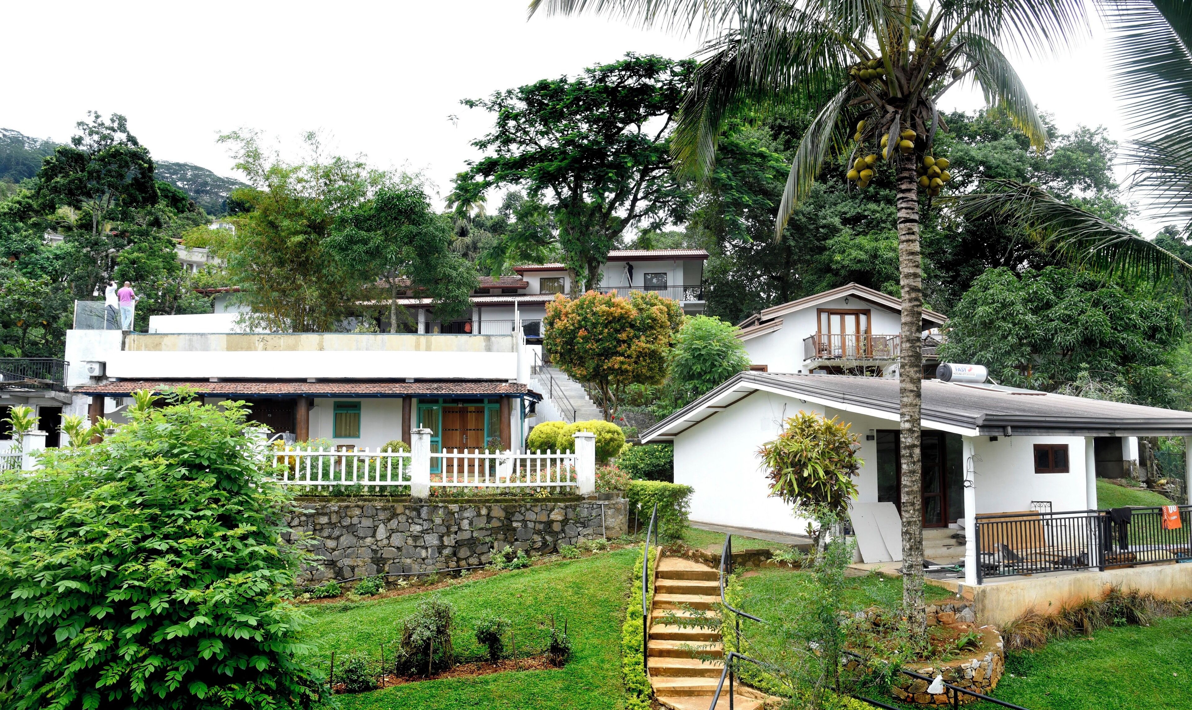Façana frontal de l'allotjament