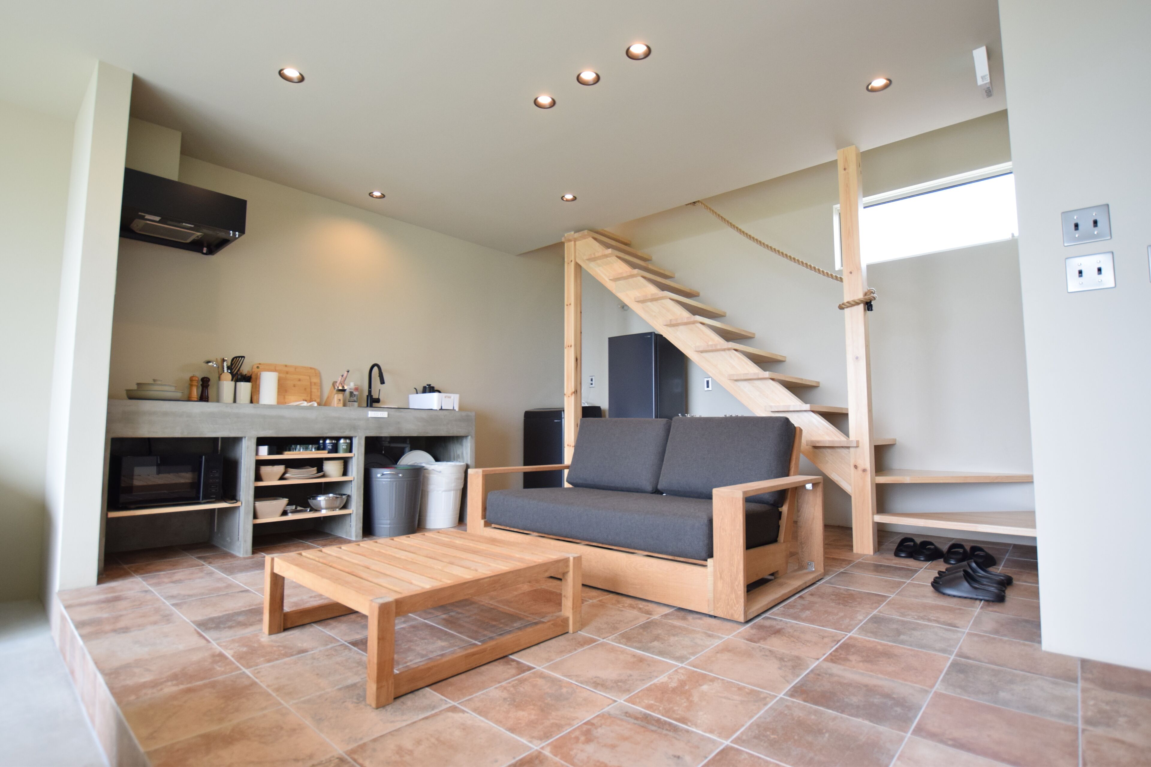 Villa, Beachfront | Living area