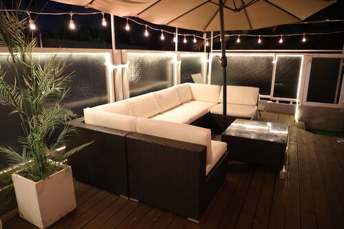 Spacious 3-Bedroom Home in Trendy Seoul Near Gyeongui Line Forest Park.