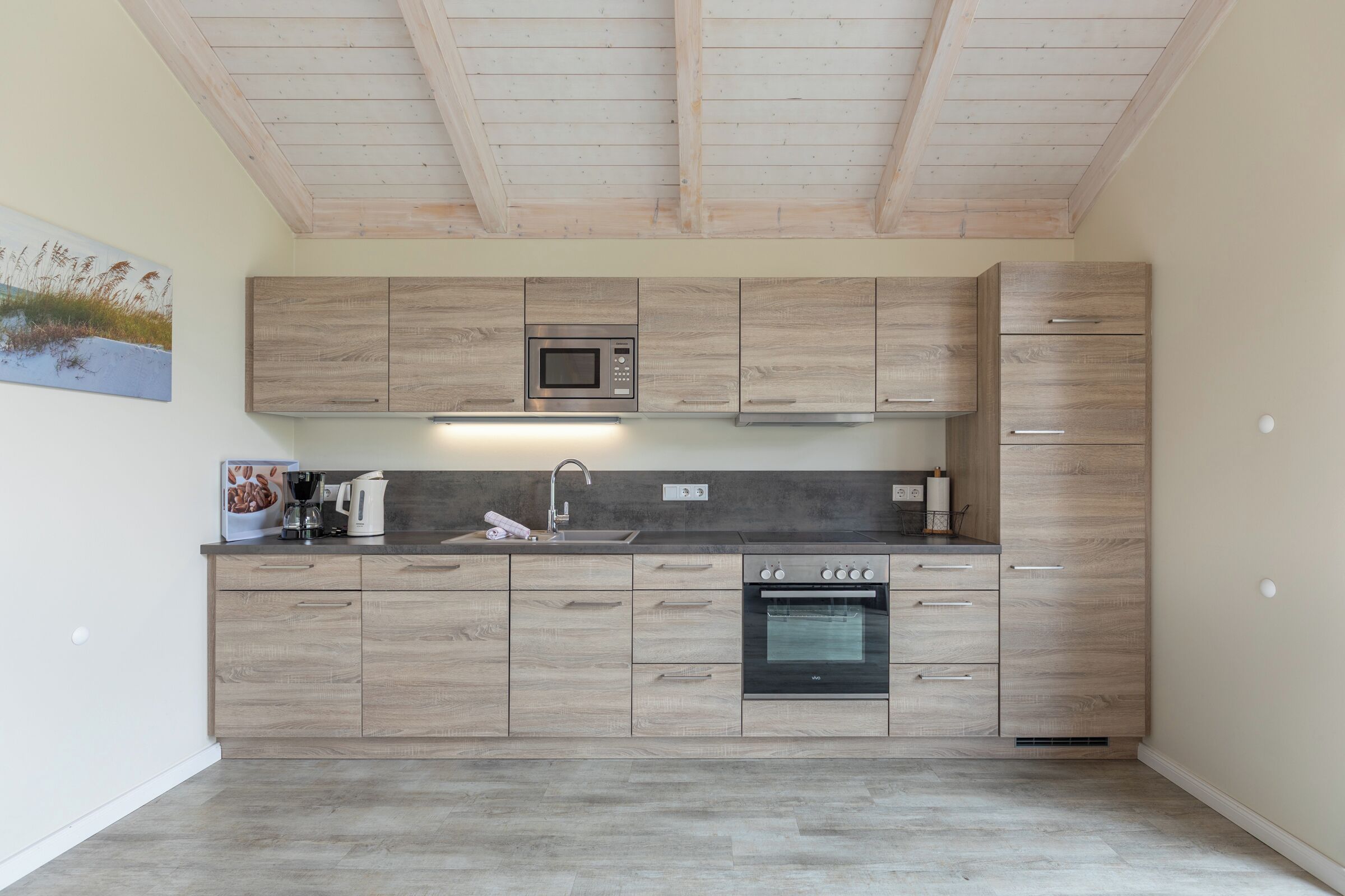 Kühlschrank, Ofen, Herdplatte, Geschirrspüler